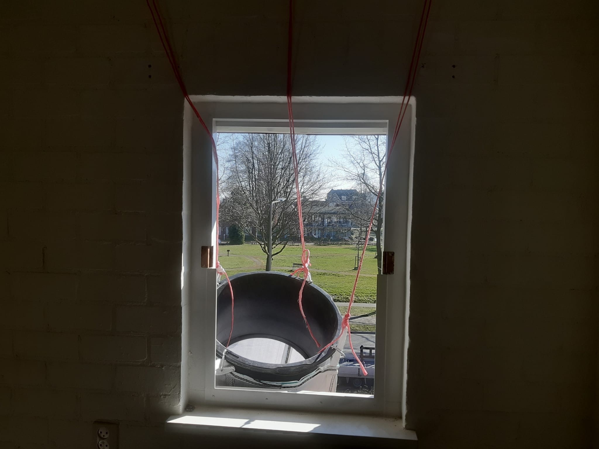 Stortslurf complete set 9 meter incl. vultrechter