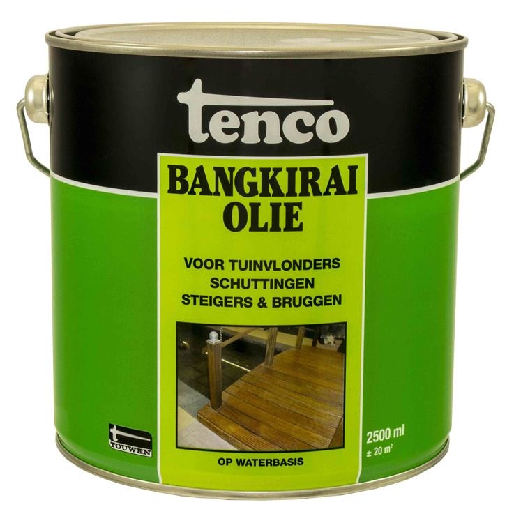 Tenco Bangkirai olie  2,5 liter