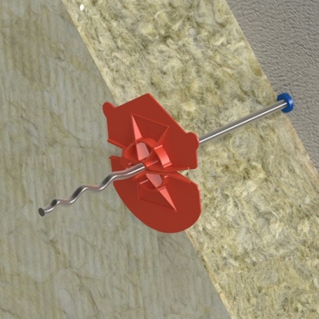 UNI-slagspouwanker 300 mm Ø4 SL 4,6x60 Verzinkt - 250 stuks