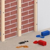 GB Assortiment uitvulplaatjes met stelpootjes 50x50 kunststof