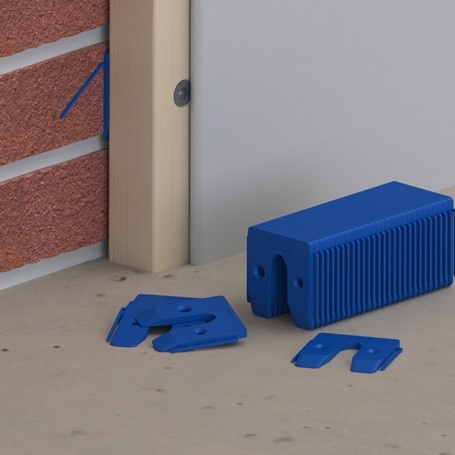 GB Assortiment uitvulplaatjes met stelpootjes 50x50 kunststof