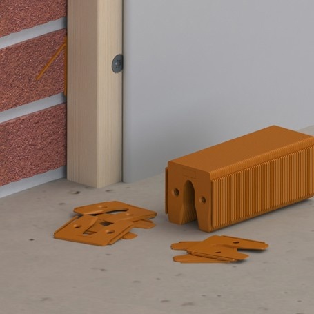 GB Assortiment uitvulplaatjes met stelpootjes 50x50 kunststof