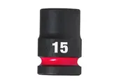 Milwaukee SW 15 mm 1/2" Impact dop 38 mm - 1 st
