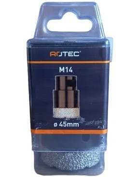 Rotec M14 Diamantboorkroon 45-mm