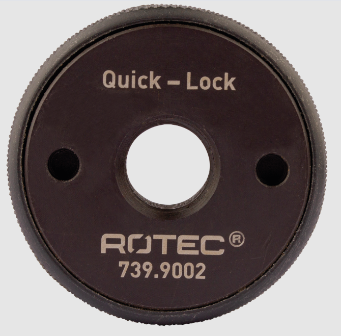 Rotec snelspanmoer voor haakse slijper