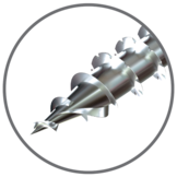 Gevelschroef Kleine Kop RVS TX 10 3,2 x 40 (200 st)