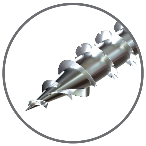 Gevelschroef Kleine Kop RVS TX 10 3,2 x 40 (200 st)