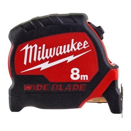 Milwaukee Rolmaat 8 meter Wide Blade 33 mm