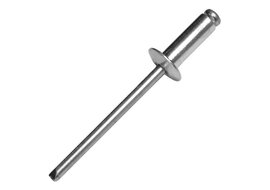 Masterfix Popnagels Bolkop Aluminium/Staal Ø 4,8 × 14,0 mm (Klembereik: 5,5 - 10,5 mm)-box 100 st.