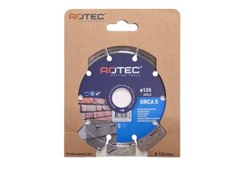Rotec Diamant zaagblad Beton ORCA 5  ø125xø22,2