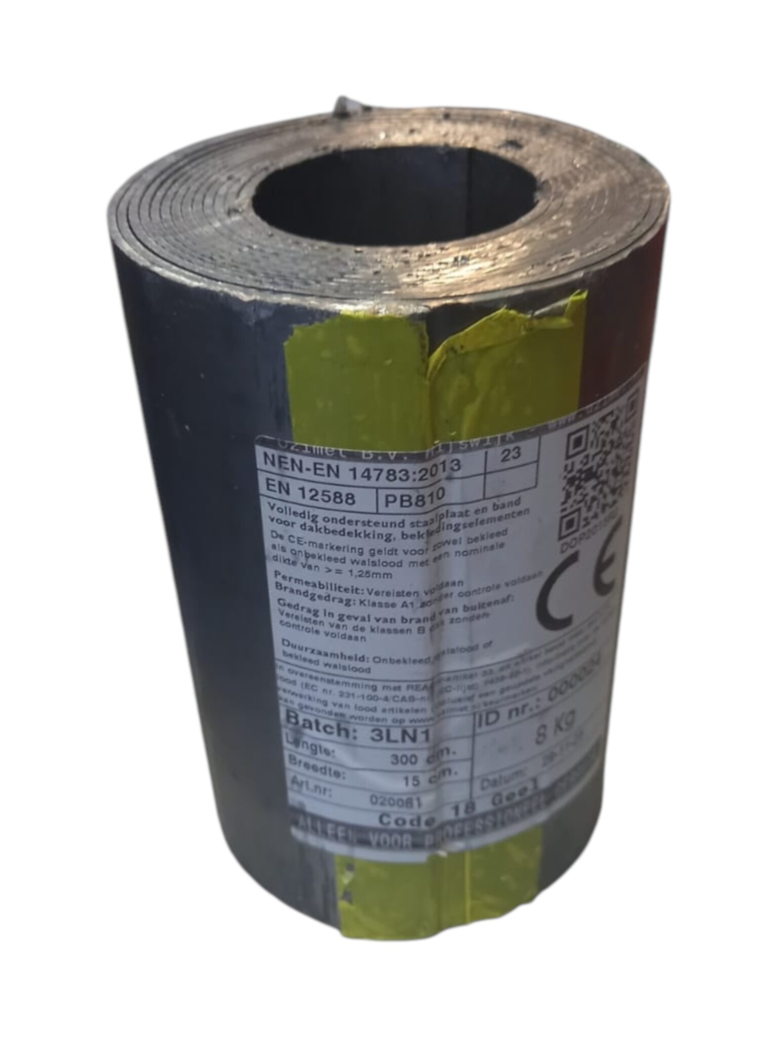 Bladlood 18 ponds rol 15 cm x 300 cm