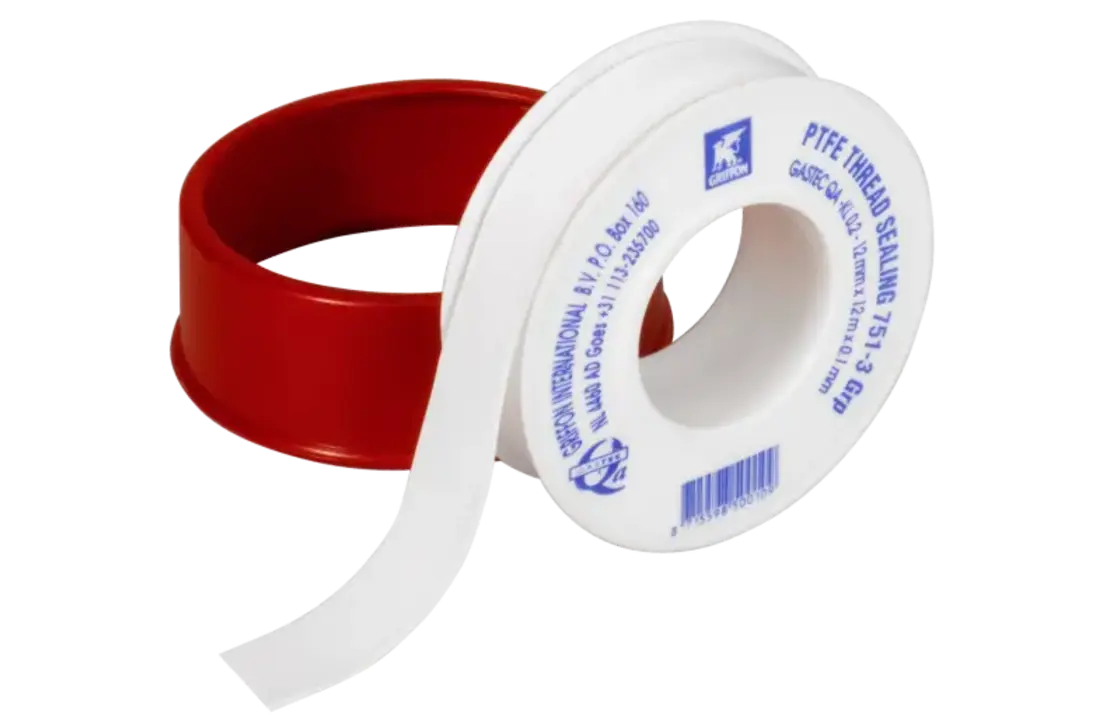 Griffon PTFE-Tape Gastec 12 x 12 x 0,1 mm