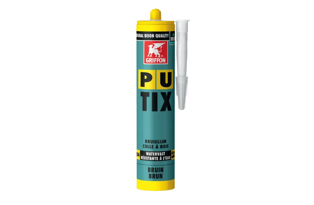 Griffon PU TIX bruislijm watervast bruin - koker 340 gram