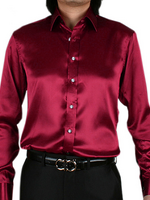 ASOS 100% zijden overhemd