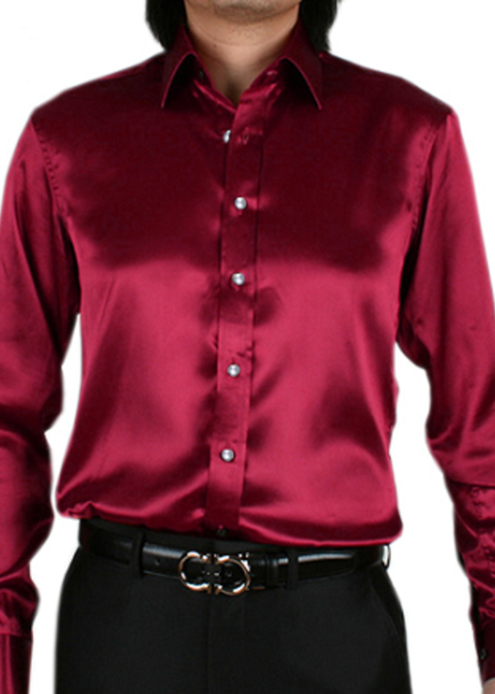 ASOS 100% zijden overhemd