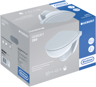 Geberit 280 Hangend Closet