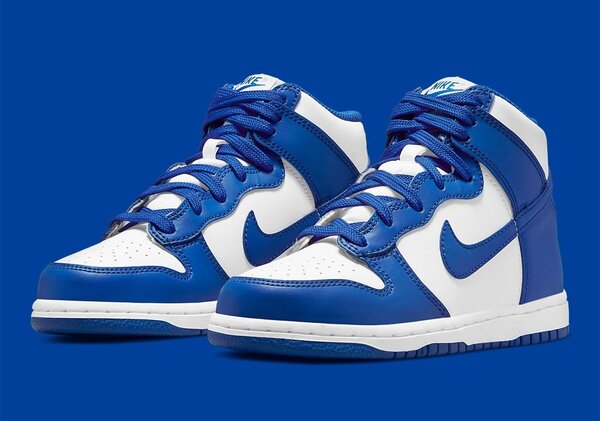 Royal blue nike high tops Clearance