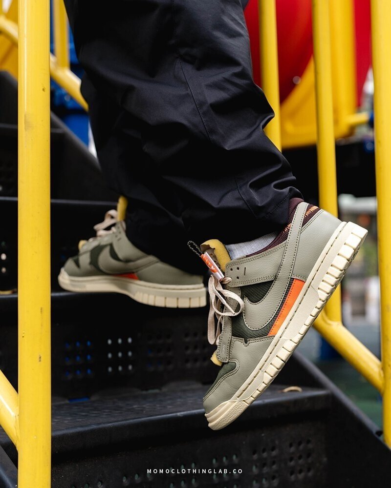 O Nike Air Dunk Jumbo 'Medium Olive' - DOPE ROUPE