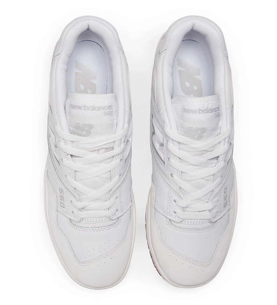 New balance hot sale white gum