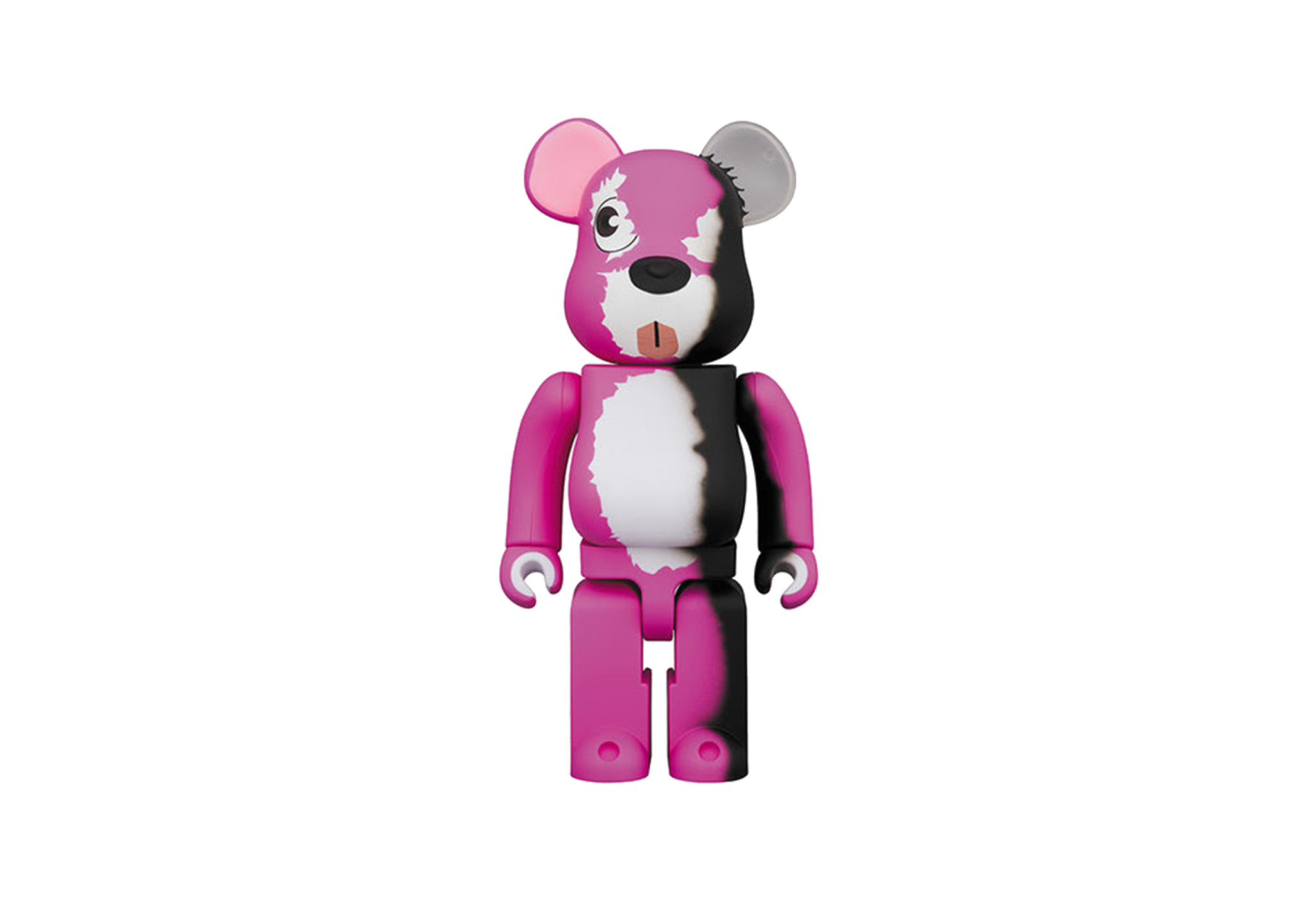 Medicom 1000 Bearbrick Pink Bear Breaking Bad SneakerHype