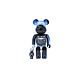 Medicom 400% & 100% Bearbrick Set - Black Knight Satellite Medicom 400% & 100% Bearbrick Set - Black Knight Satellite