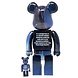 Medicom 400% & 100% Bearbrick Set - Black Knight Satellite Medicom 400% & 100% Bearbrick Set - Black Knight Satellite