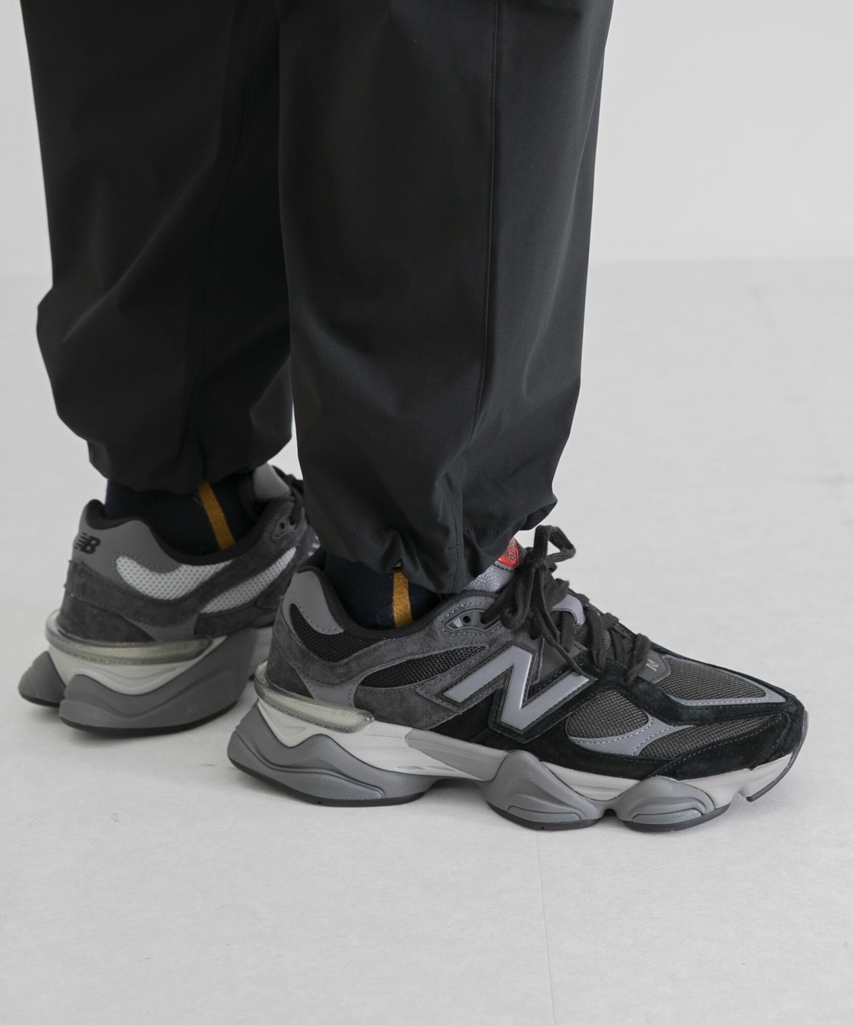 New Balance 9060 Black Castlerock Grey Sneakerhype Exclusive Sneakers