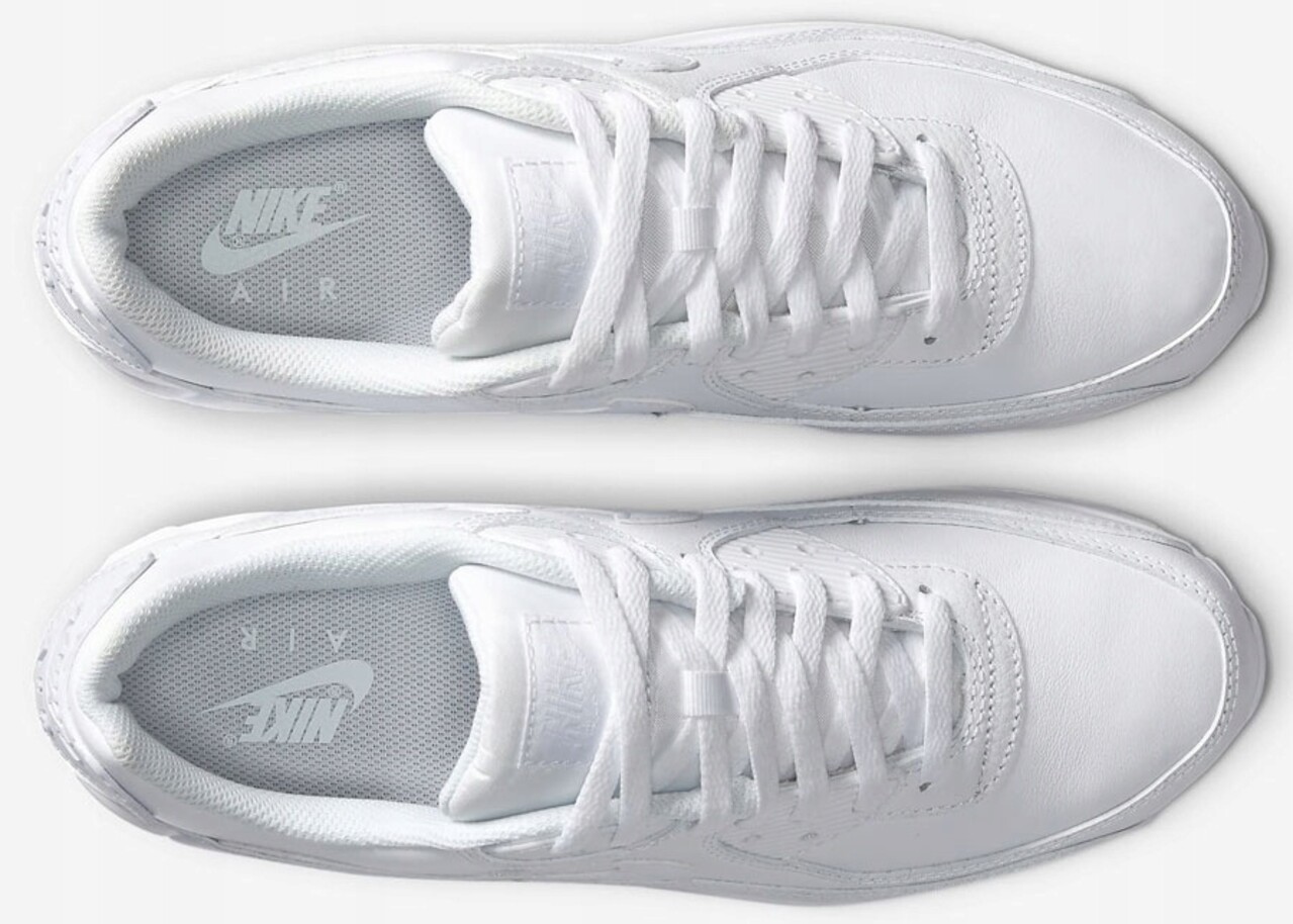 nike air max 90 mens leather white