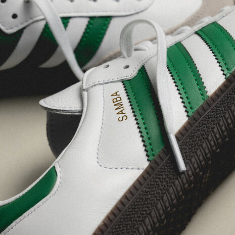 PUTIH HIJAU Adidas Jeans 3-line sneakers White Green Stripe 39-43 unisex  casual sneakers | Shopee Singapore