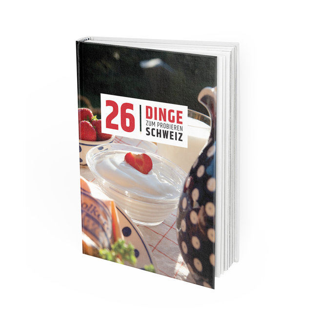 26 Dinge zum Probieren Schweiz - Buch
