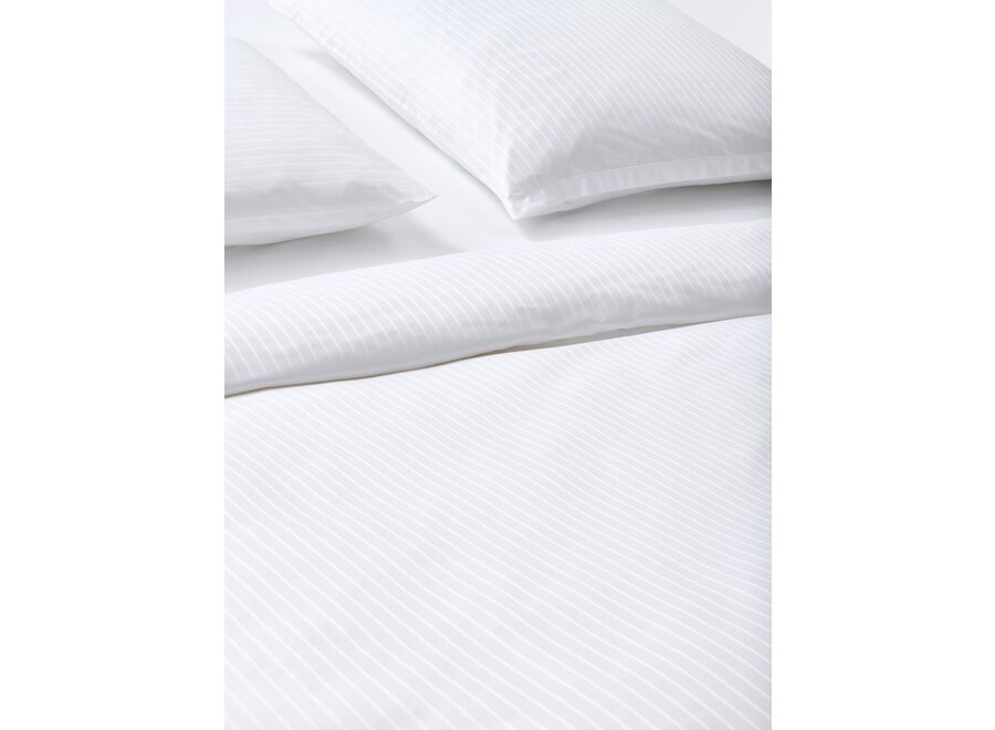 Satin White Nights - Bettwäscheset - weiss