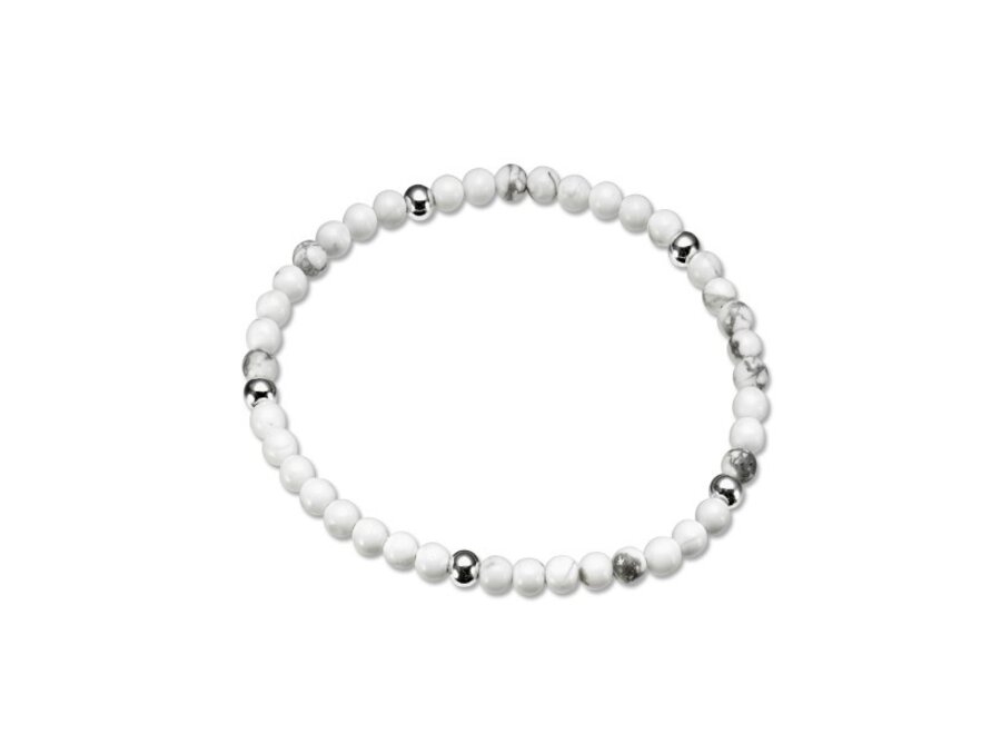 KeeeART Armband Symphony White Turquoise Pearl weiss