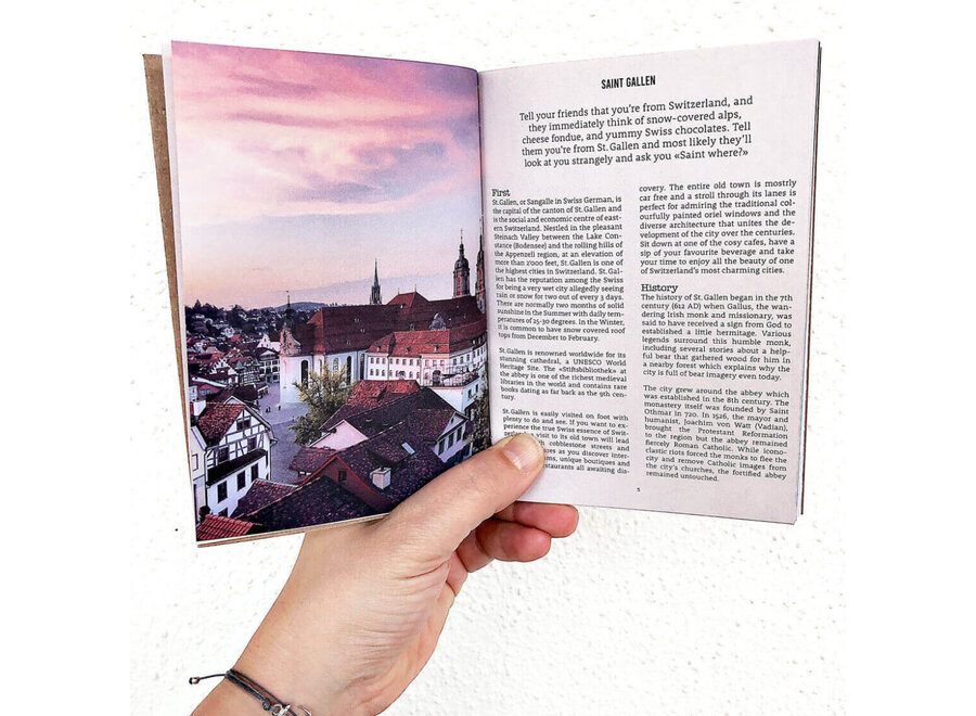 Clarissa Schwarz Buch Pocket Guide St.Gallen