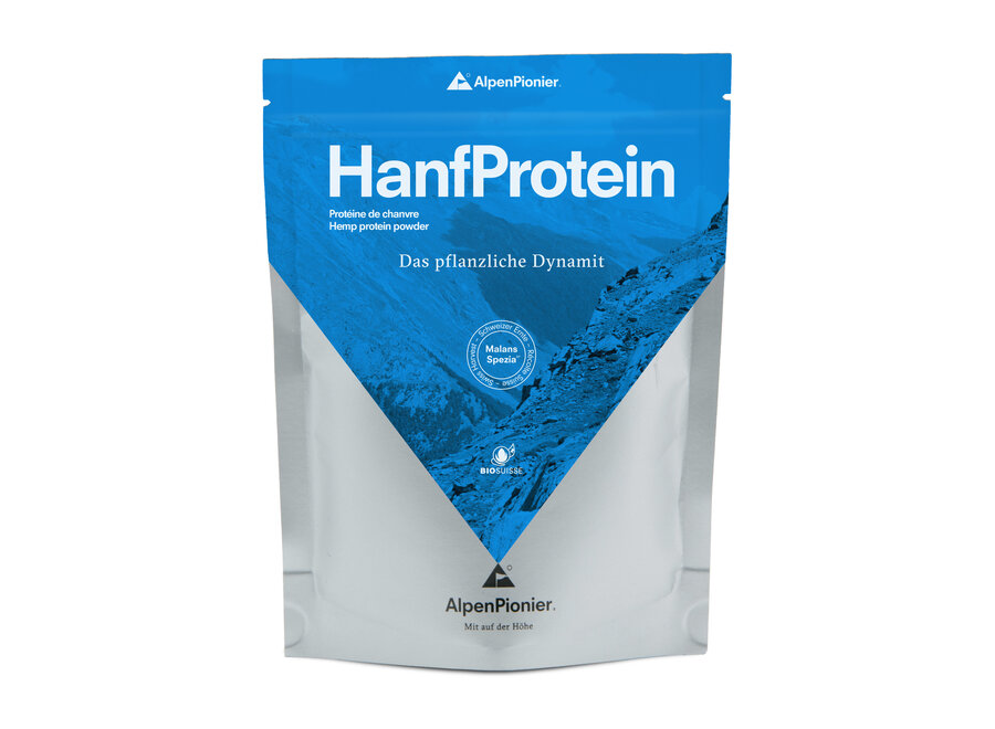 AlpenPionier Proteine HanfProtein feingemahlen