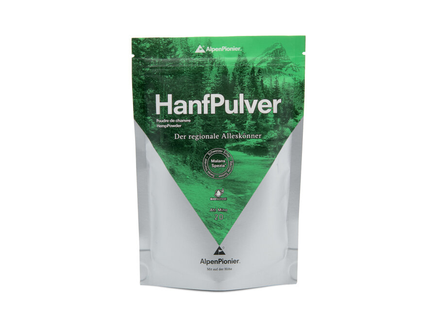 AlpenPionier Superfood HanfPulver feingemahlen