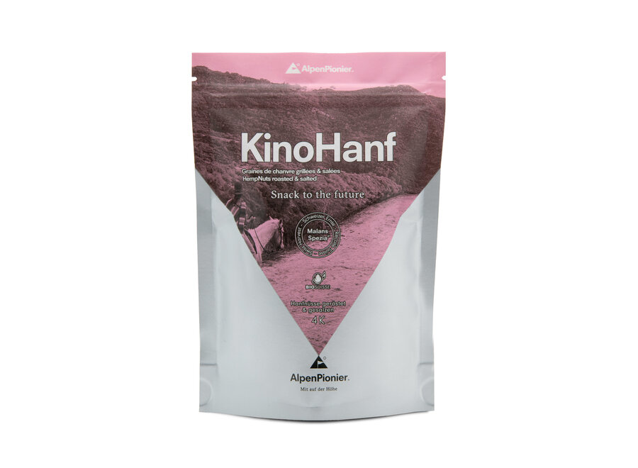 Kinohanf - Snack - geröstet und gesalzen