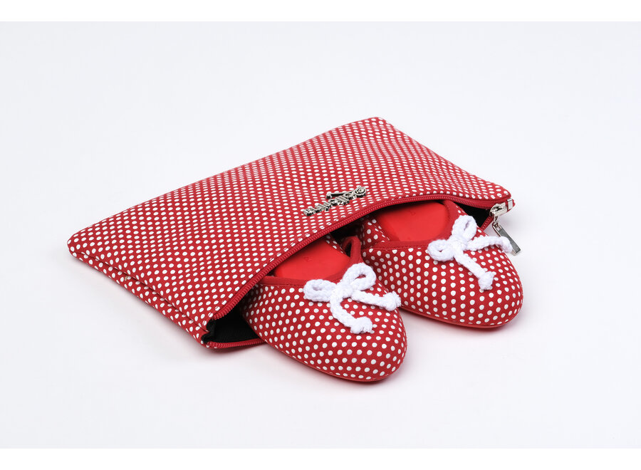 Rollerina Polka Dot rot-weiss