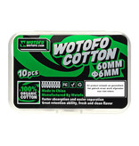 Wotofo Profile RDA Agleted - Bio-Baumwolle (6mm) - 10St