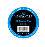 Vandy Vape - SS Clapton Draht SS316L / 26ga + 30ga - 10ft