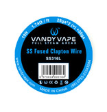 Vandy Vape - SS geschmolzener Clapton-Draht SS316L / 28ga * 2 (=) + 30ga 10ft