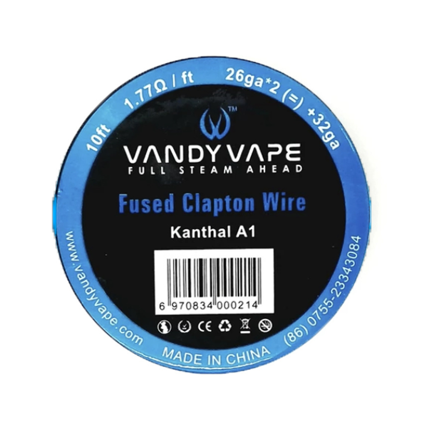 Vandy Vape - KA1 verschmolzenes ClaptonWire KA1 / 26ga * 2 (=) + 32ga 10ft