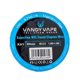 Vandy Vape Superfine MTL Clapton 32GAx2 + 38GA 10ft