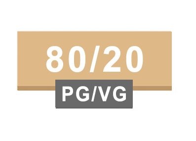 80/20 PG/VG