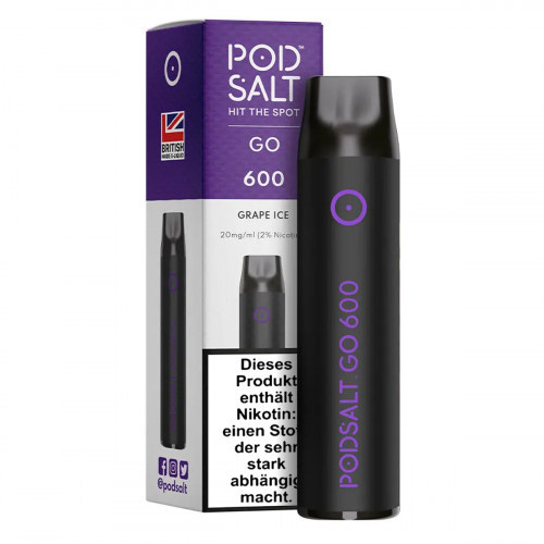 Pod Salt GO 600 Einweg - Traubeneis