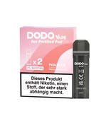 DODO SUN Pods - Pfirsicheis - 2St