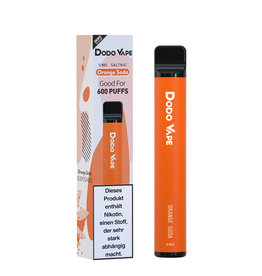 DODO Vape Einweg - Orangensoda - 600 Züge