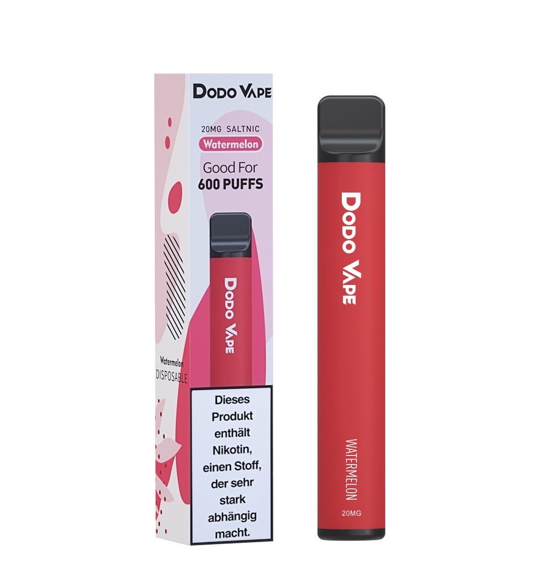 DODO Vape Einweg - Wassermelone - 600 Züge