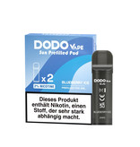 DODO SUN Pods - Blaubeer-Eis - 2Pcs