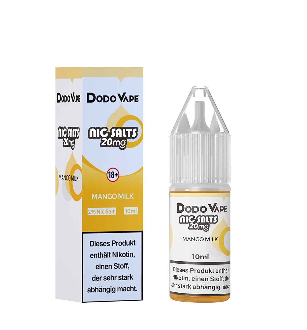 Dodo Vape - Mango milke (Nic Salts)