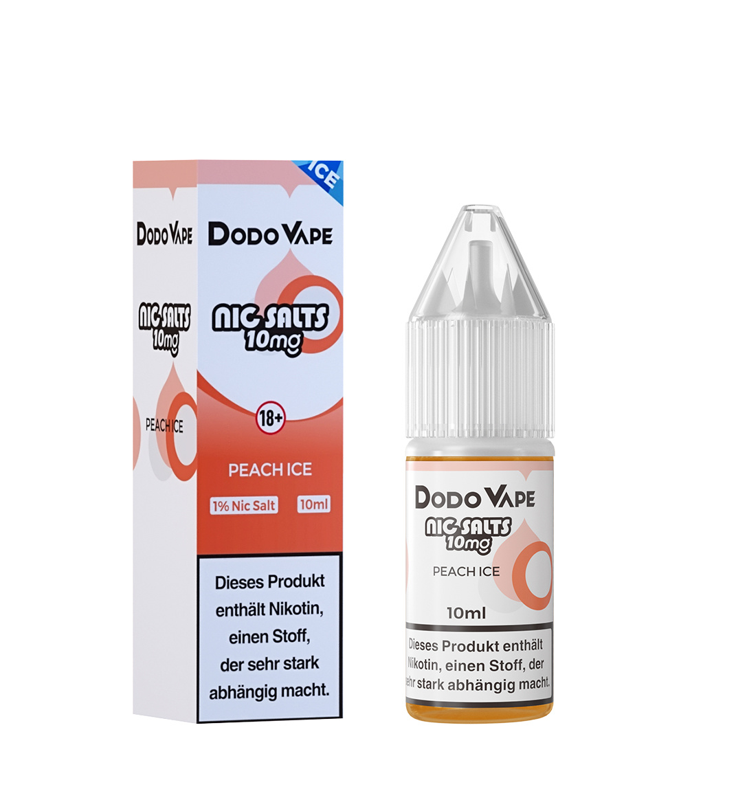 Dodo Vape - Peach Ice (Nic Salts)